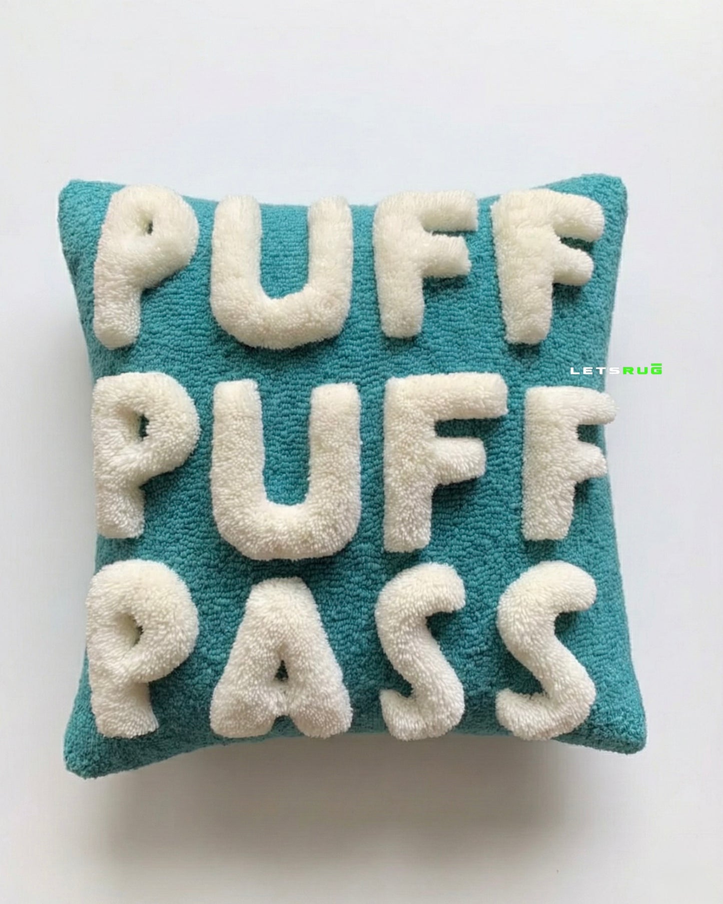 Layered Tufted Pillow | HandTufted Custom Pillow