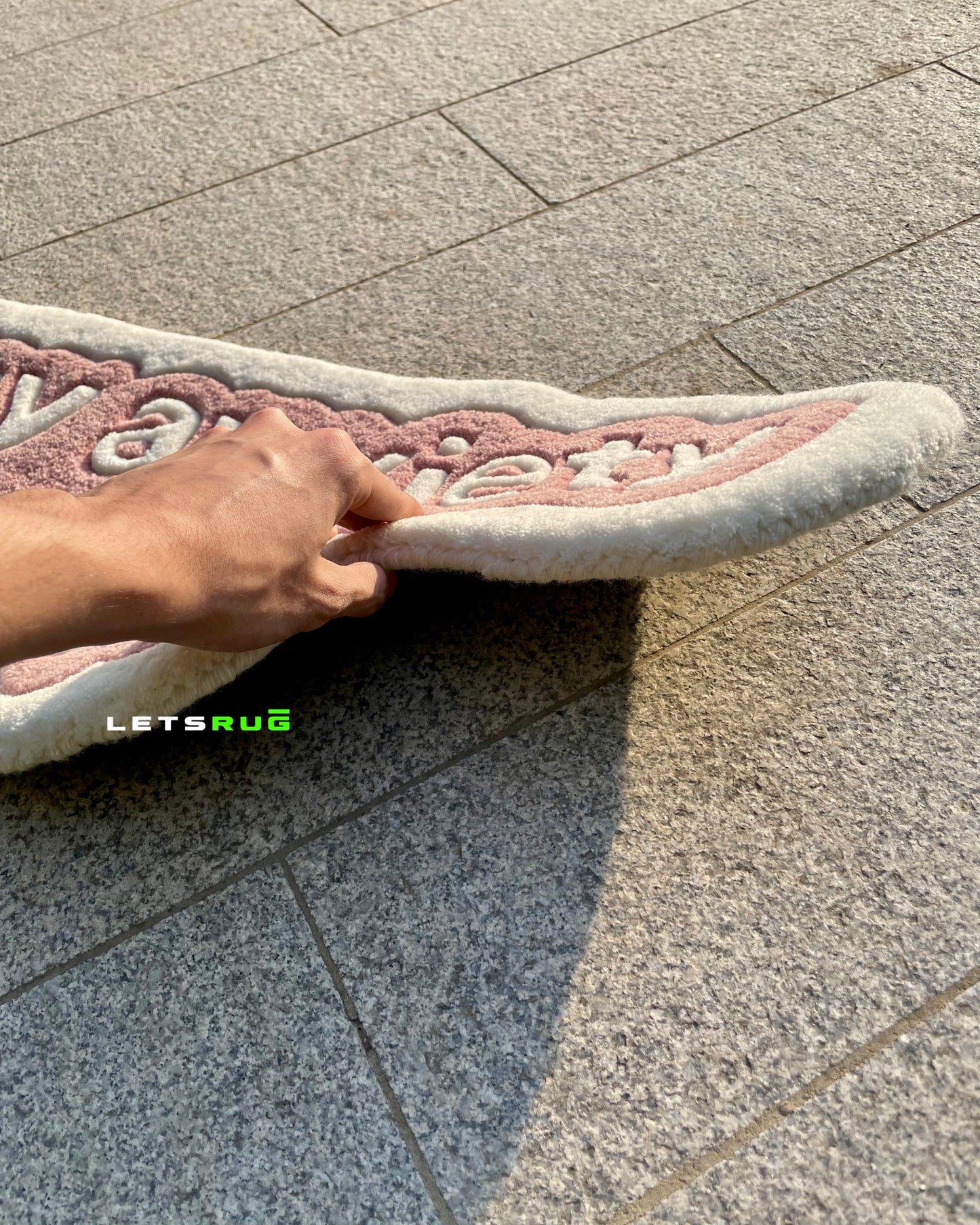 Even My Anxiety Rug | HandTufted Custom Rug