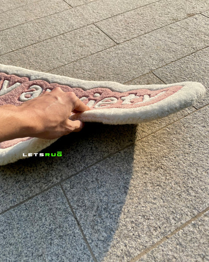 Even My Anxiety Rug | HandTufted Custom Rug