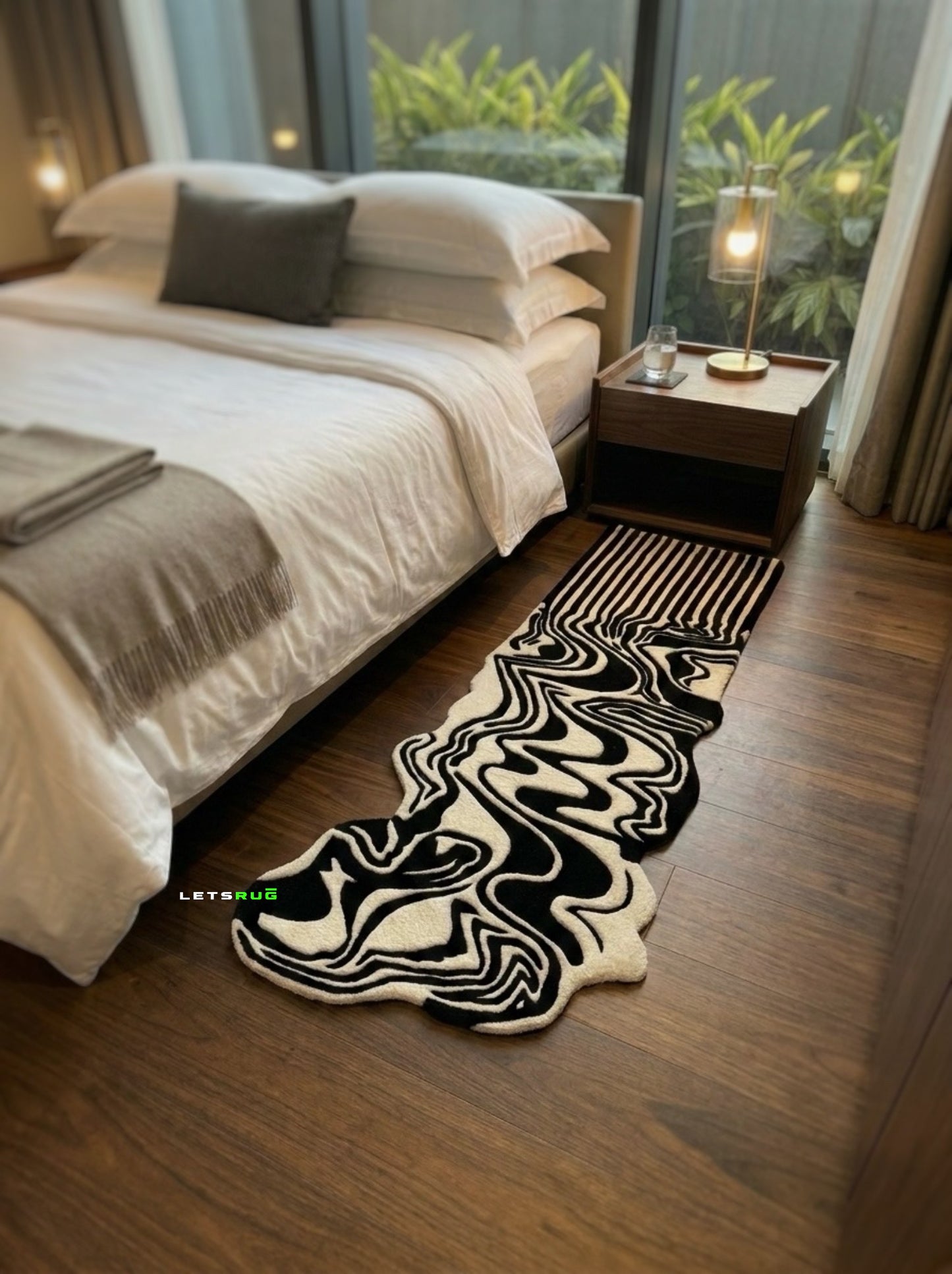 Ink Melt Rug | HandTufted Custom Rug