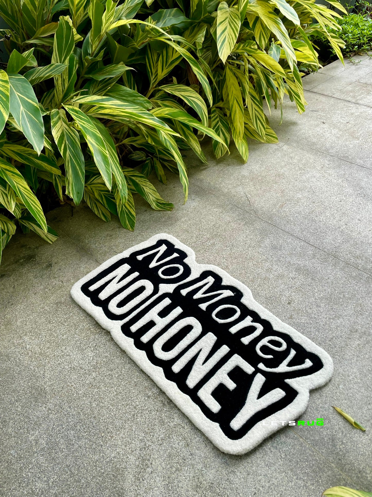 No Money No Honey Rug | HandTufted Custom Rug