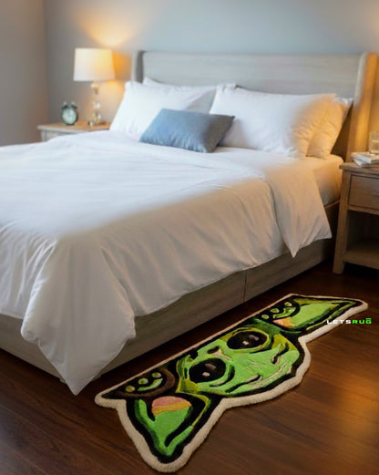 Cute Baby Green Rug | HandTufted Custom Rug