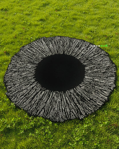 Inkflower Rug | HandTufted Custom Rug