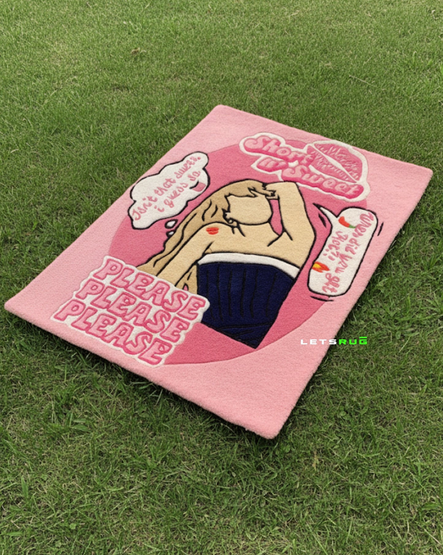 Please please please Rug | HandTufted Custom Rug