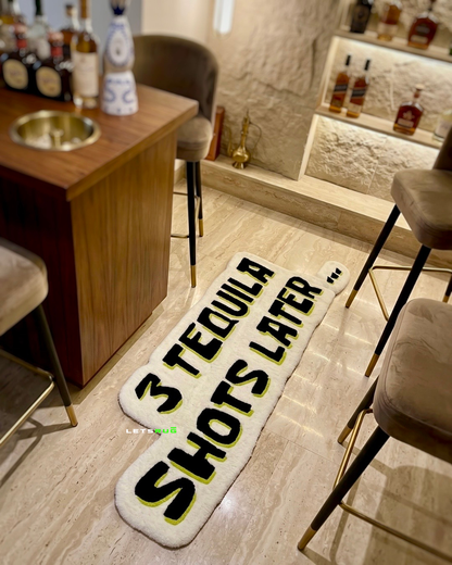 3 Tequila Shots Later Rug | Handtufted | LetsRug.in