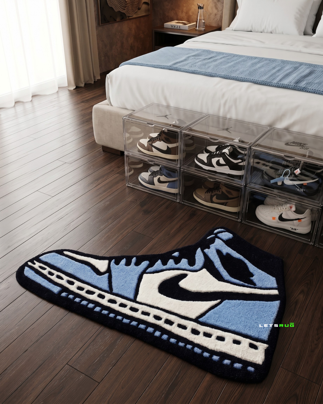 Sneaker Shoes Custom Rug by LetsRug